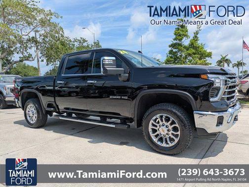 Black 2024 Chevrolet Silverado 2500 LTZ