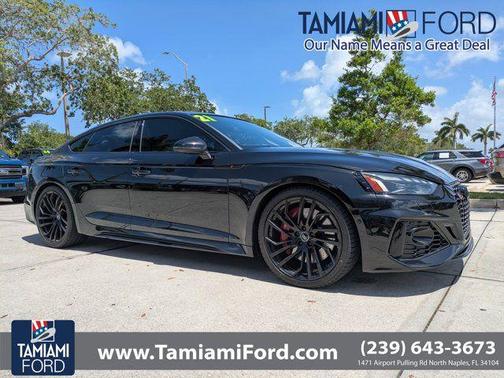 Black Metallic 2021 Audi RS 5 2.9T