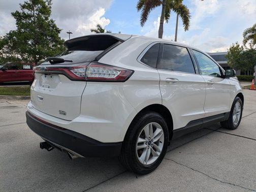 WHITE PLATINUM MET TRI-COAT 2017 Ford Edge SEL