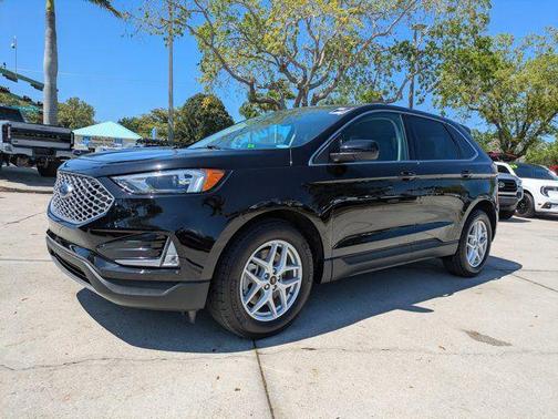 AGATE BLACK METALLIC 2023 Ford Edge SEL