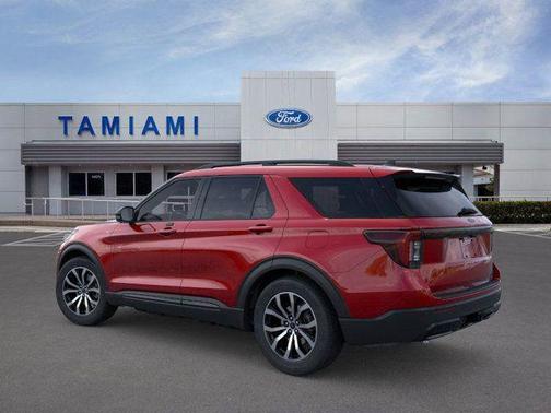 RAPID RED MET TINTED CC 2026 Ford Explorer ST-Line