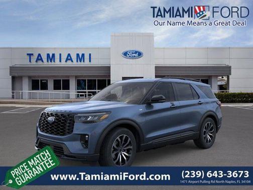VAPOR BLUE 2026 Ford Explorer ST-Line