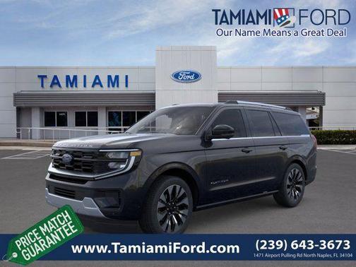 AGATE BLACK METALLIC 2026 Ford Expedition Platinum