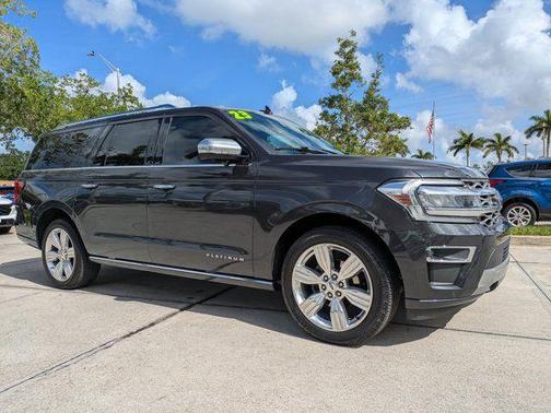 DARK MATTER GRAY METALLIC 2023 Ford Expedition Max Platinum