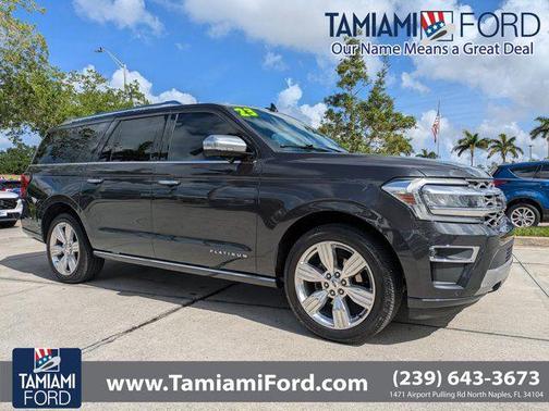 DARK MATTER GRAY METALLIC 2023 Ford Expedition Max Platinum
