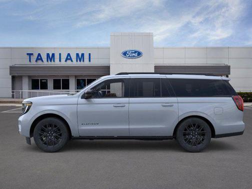 Glacier Gray Metallic Tri-Coat 2026 Ford Expedition Max Platinum