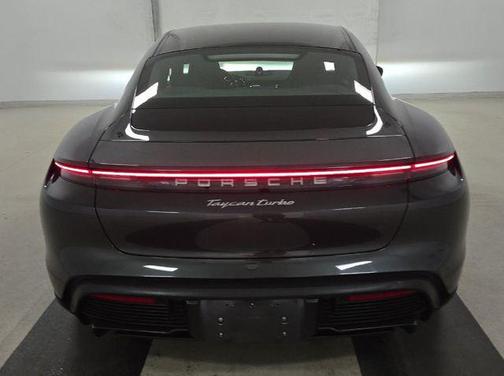 Volcano Grey Metallic 2020 Porsche Taycan Turbo