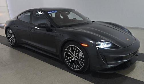 Volcano Grey Metallic 2020 Porsche Taycan Turbo