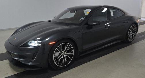 Volcano Grey Metallic 2020 Porsche Taycan Turbo