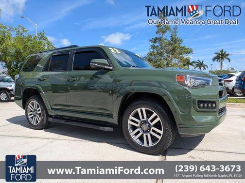 Army Green 2022 Toyota 4Runner TRD Sport