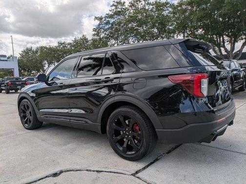 AGATE BLACK METALLIC 2022 Ford Explorer ST