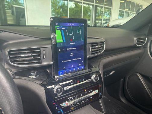 AGATE BLACK METALLIC 2022 Ford Explorer ST