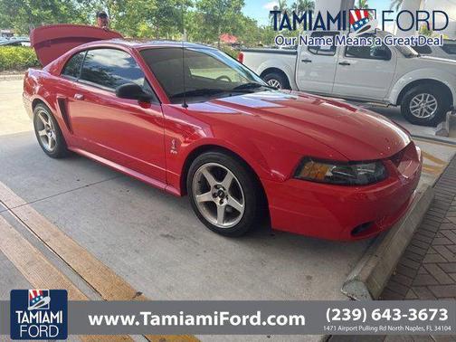 Laser Red Tinted Clearcoat 2001 Ford Mustang SVT Cobra