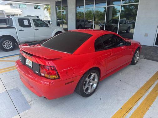 Laser Red Tinted Clearcoat 2001 Ford Mustang SVT Cobra