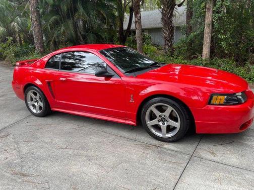 Laser Red Tinted Clearcoat 2001 Ford Mustang SVT Cobra