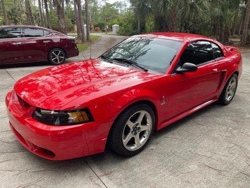 Laser Red Tinted Clearcoat 2001 Ford Mustang SVT Cobra