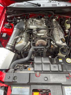 Laser Red Tinted Clearcoat 2001 Ford Mustang SVT Cobra