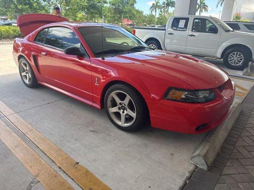 Laser Red Tinted Clearcoat 2001 Ford Mustang SVT Cobra