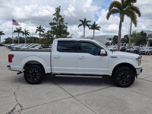 STAR WHITE METALLIC TRI-COAT 2020 Ford F-150 Lariat