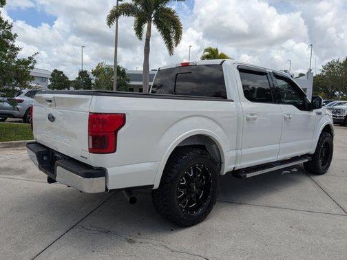 STAR WHITE METALLIC TRI-COAT 2020 Ford F-150 Lariat
