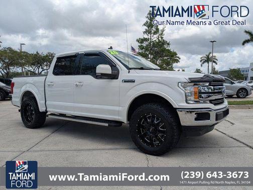 STAR WHITE METALLIC TRI-COAT 2020 Ford F-150 Lariat