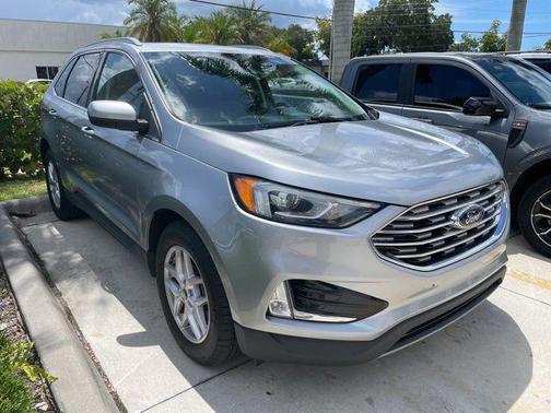 ICONIC SILVER 2021 Ford Edge SEL
