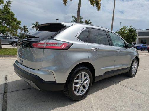 ICONIC SILVER 2021 Ford Edge SEL