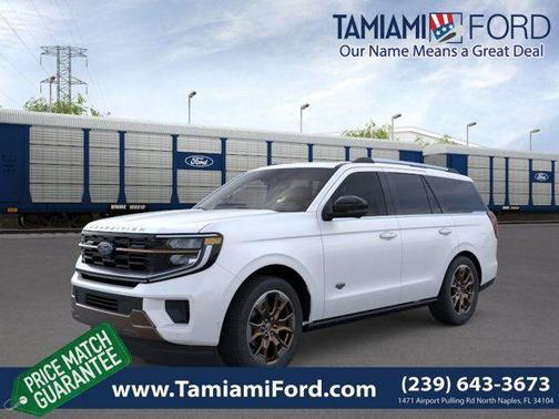STAR WHITE MET TRI-COAT 2026 Ford Expedition King Ranch