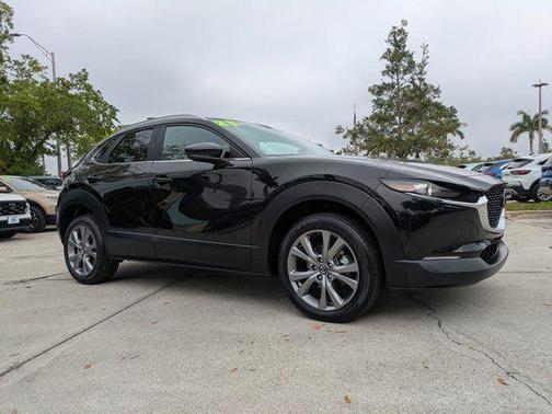 Jet Black Mica 2023 Mazda CX-30 2.5 S Preferred Package