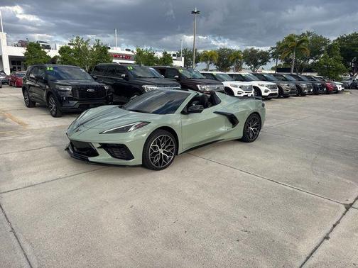 Cacti Green 2024 Chevrolet Corvette Stingray w/2LT