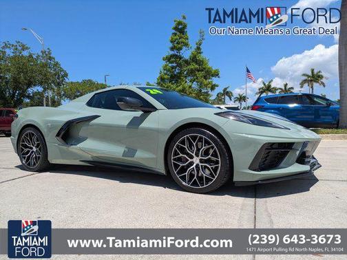 Cacti Green 2024 Chevrolet Corvette Stingray w/2LT
