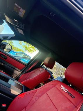 Midnight Black Metallic 2025 Toyota Tundra Hybrid TRD Pro