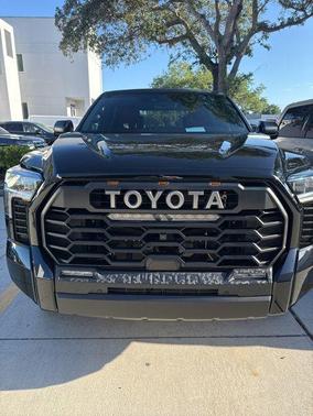 Midnight Black Metallic 2025 Toyota Tundra Hybrid TRD Pro