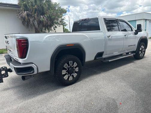 White Frost Tricoat 2024 GMC Sierra 3500 Denali