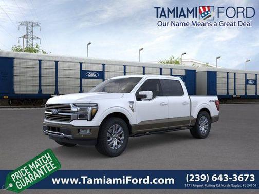 STAR WHITE METALLIC TRICOAT 2026 Ford F-150 King Ranch