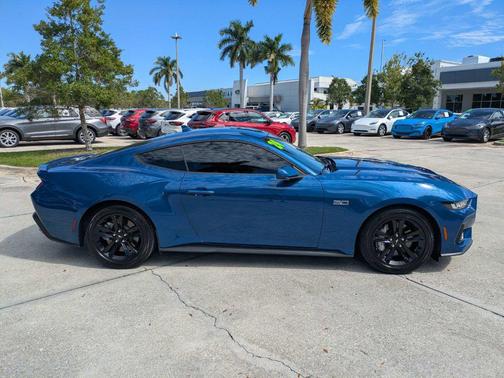 ATLAS BLUE METALLIC 2024 Ford Mustang GT