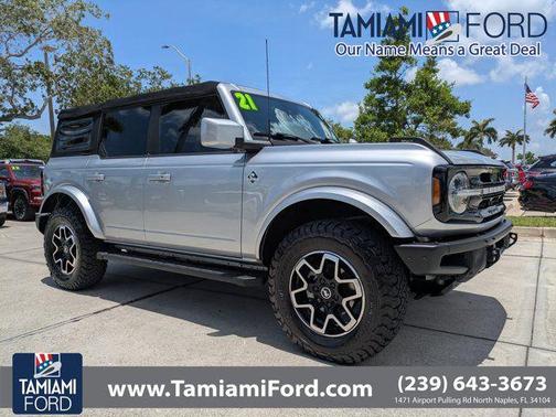 ICONIC SILVER METALLIC 2021 Ford Bronco Outer Banks