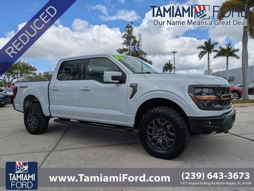 SPACE WHITE METALLIC 2025 Ford F-150 Tremor