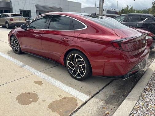 Ultimate Red 2023 Hyundai SONATA N Line