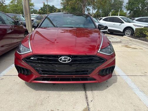 Ultimate Red 2023 Hyundai SONATA N Line