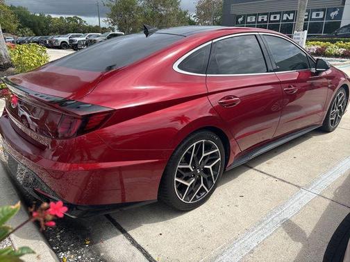 Ultimate Red 2023 Hyundai SONATA N Line