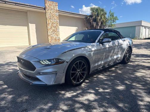 Ingot Silver Metallic 2019 Ford Mustang EcoBoost Premium