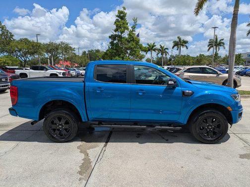 VELOCITY BLUE 2021 Ford Ranger LARIAT