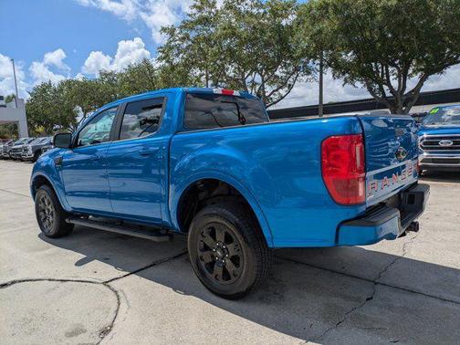 VELOCITY BLUE 2021 Ford Ranger LARIAT