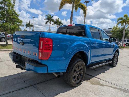 VELOCITY BLUE 2021 Ford Ranger LARIAT