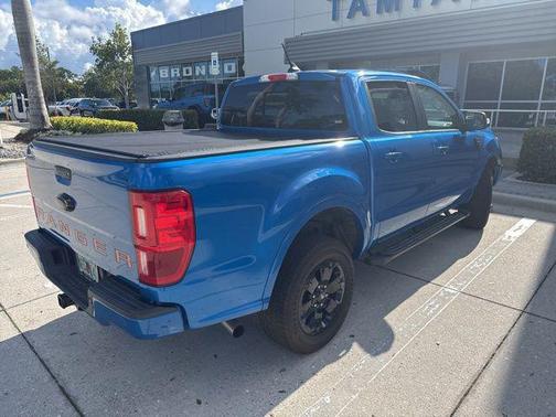 VELOCITY BLUE 2021 Ford Ranger LARIAT