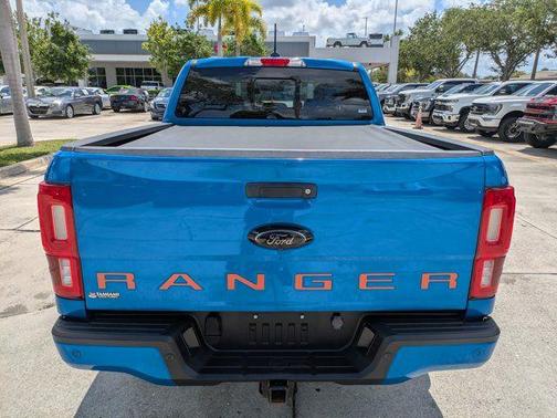 VELOCITY BLUE 2021 Ford Ranger LARIAT
