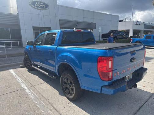 VELOCITY BLUE 2021 Ford Ranger LARIAT