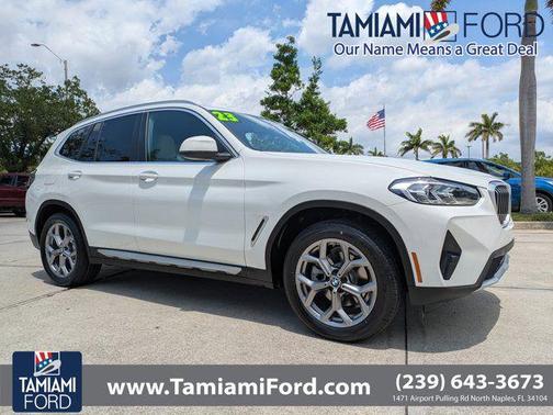 Alpine White 2023 BMW X3 xDrive30i