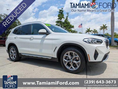 Alpine White 2023 BMW X3 xDrive30i